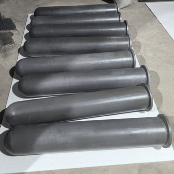 NSiC electric heating sleeve and protective sleeve